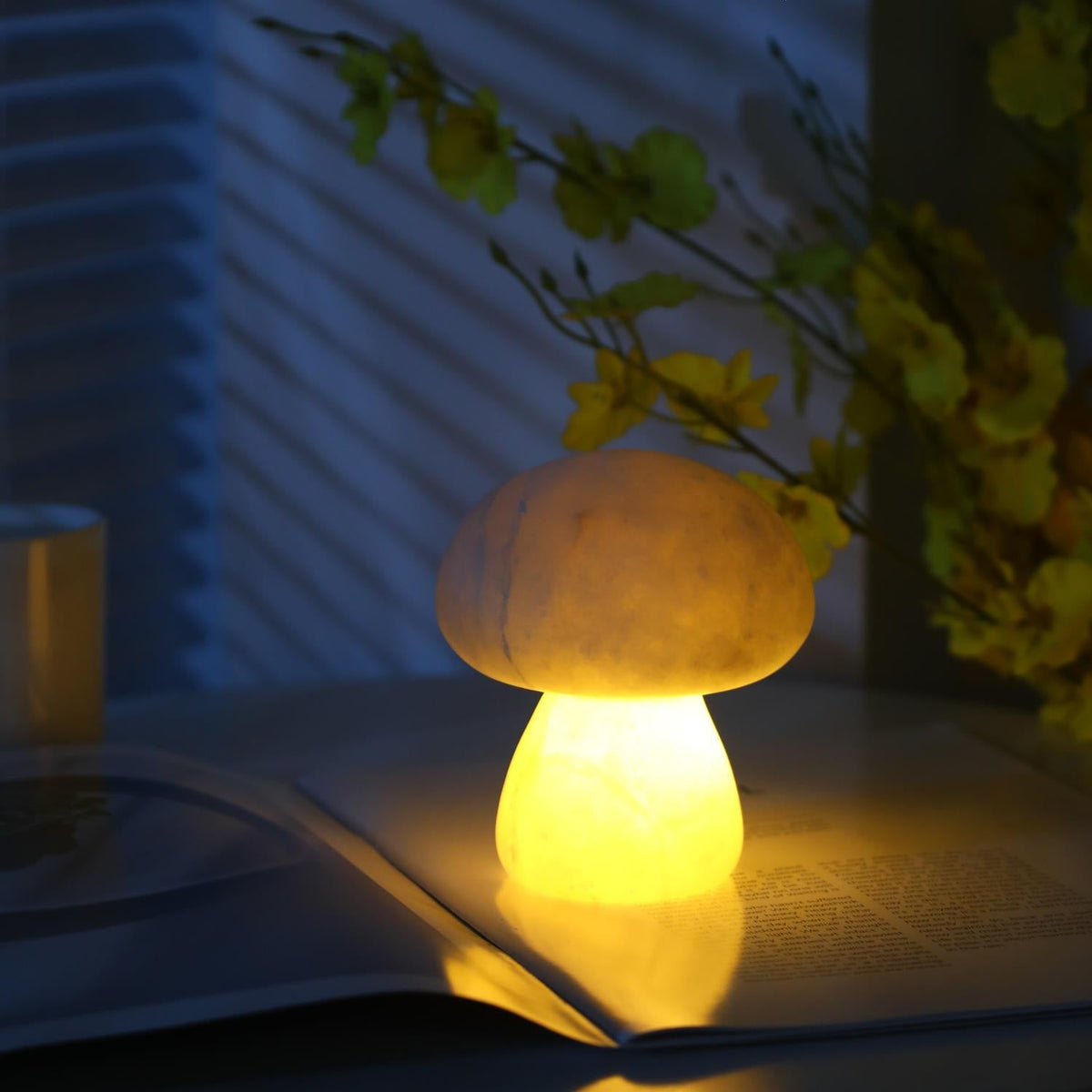 Fungi tafellamp (met ingebouwde batterij)