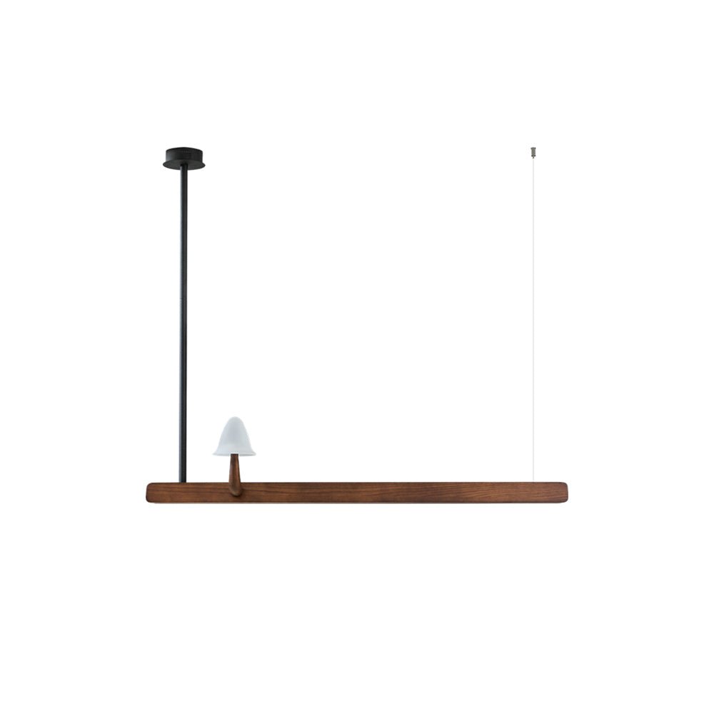 Aldalira Kroonluchter Paddenstoel Hout Minimalistisch Modern