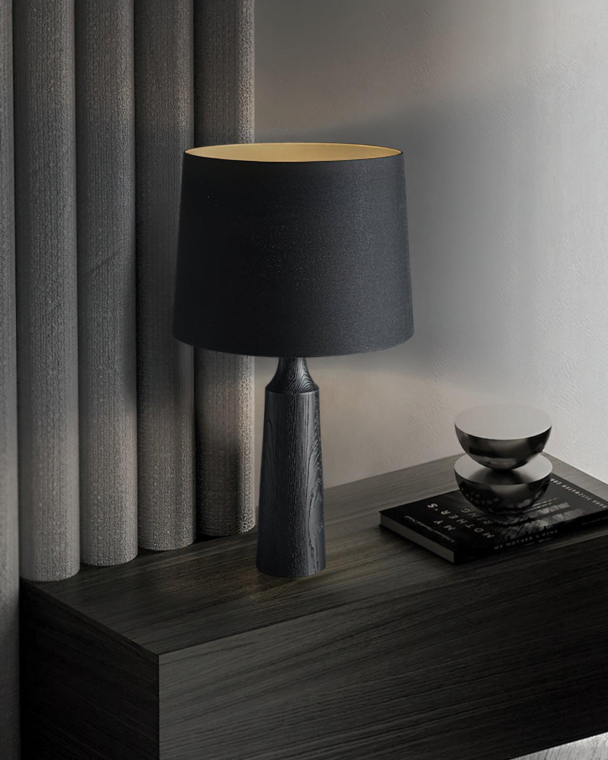 Harry moderne tafellamp van hout