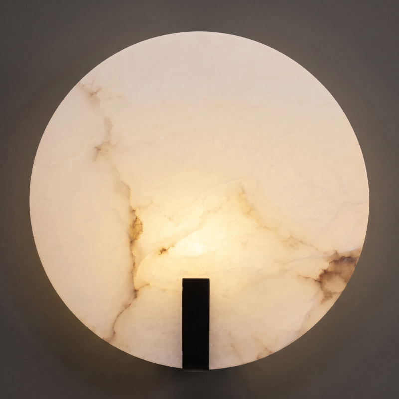 Alboette wandlamp van Spaans albast