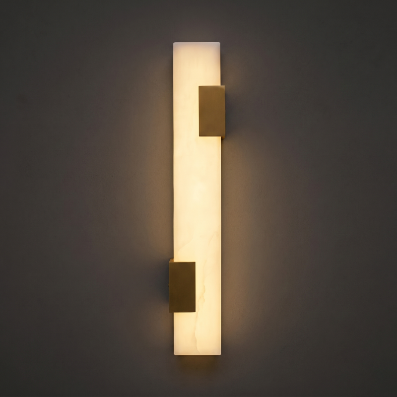 Alboette wandlamp van Spaans albast