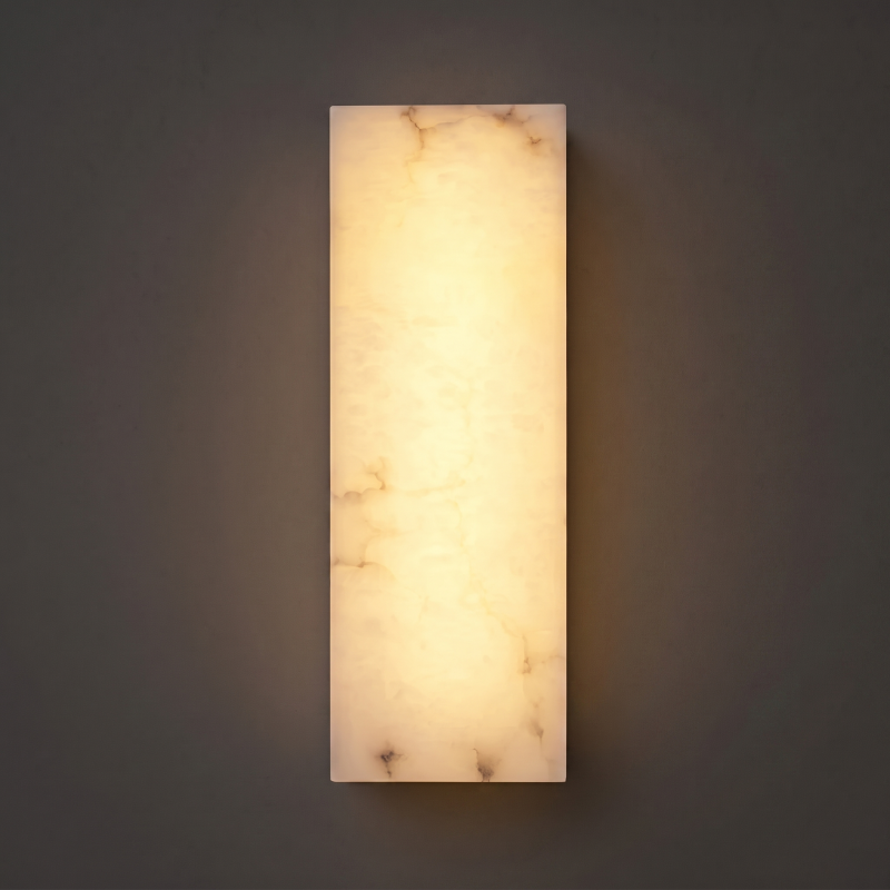 Alboette wandlamp van Spaans albast