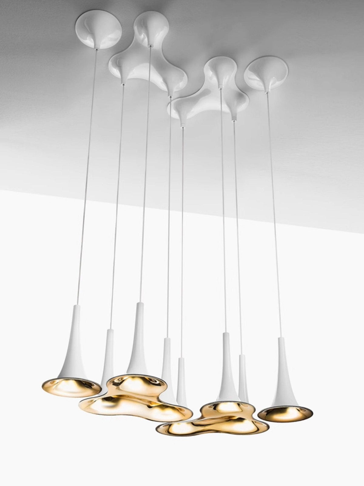 Rominex hanglamp acryl trompetvormig hedendaags