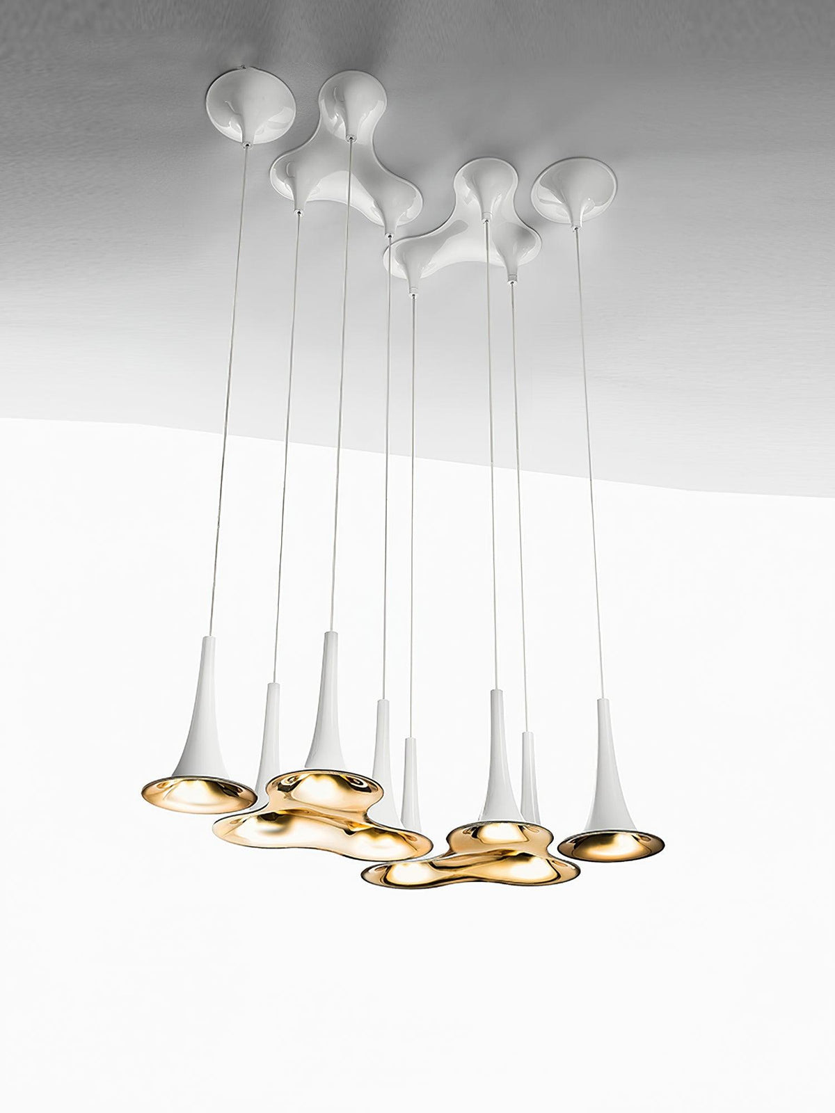 Rominex hanglamp acryl trompetvormig hedendaags