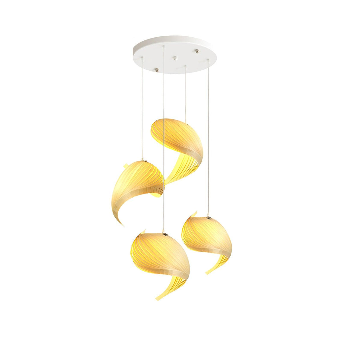 Loe Postmodern Luxe Houten hanglamp