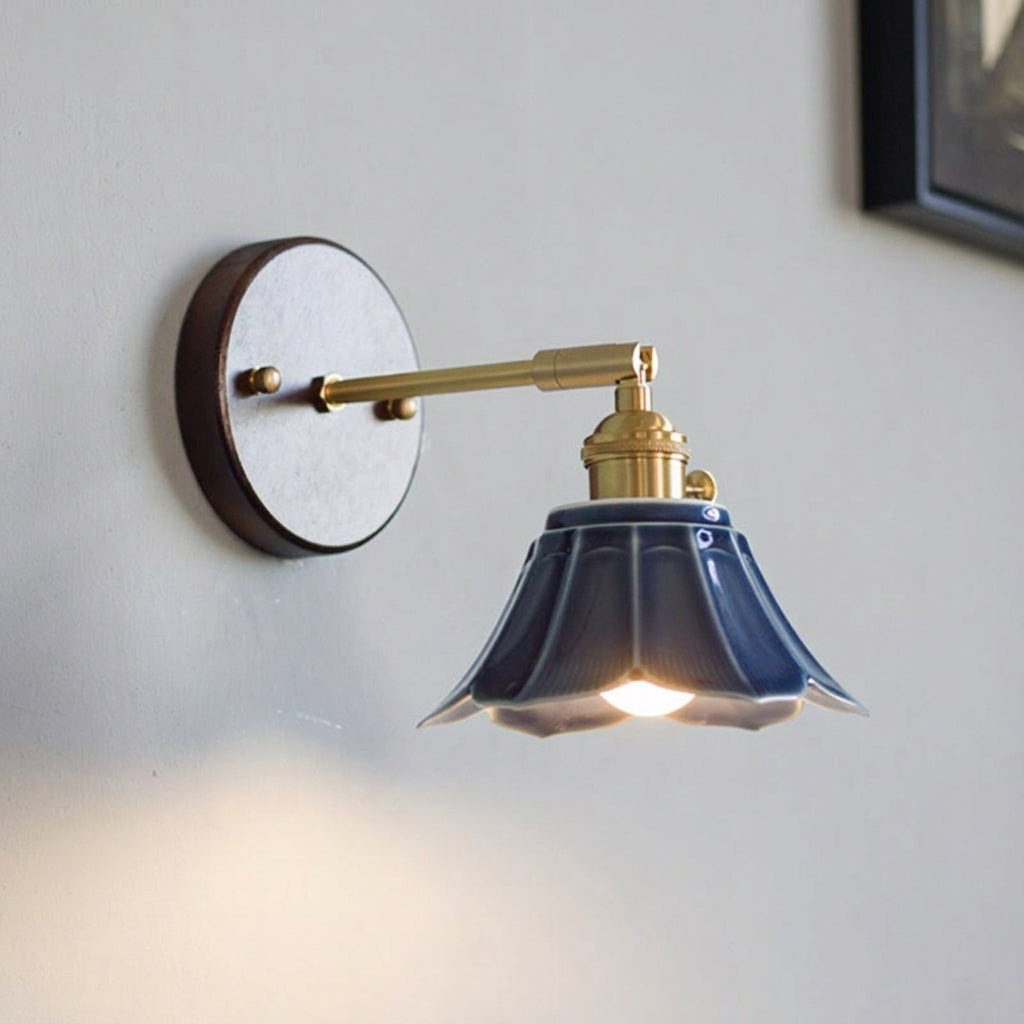 Navy wandlamp