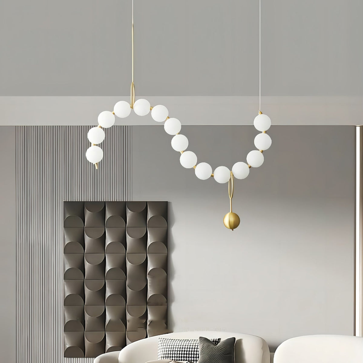 Eirinielle Hanglamp Halsketting Glas