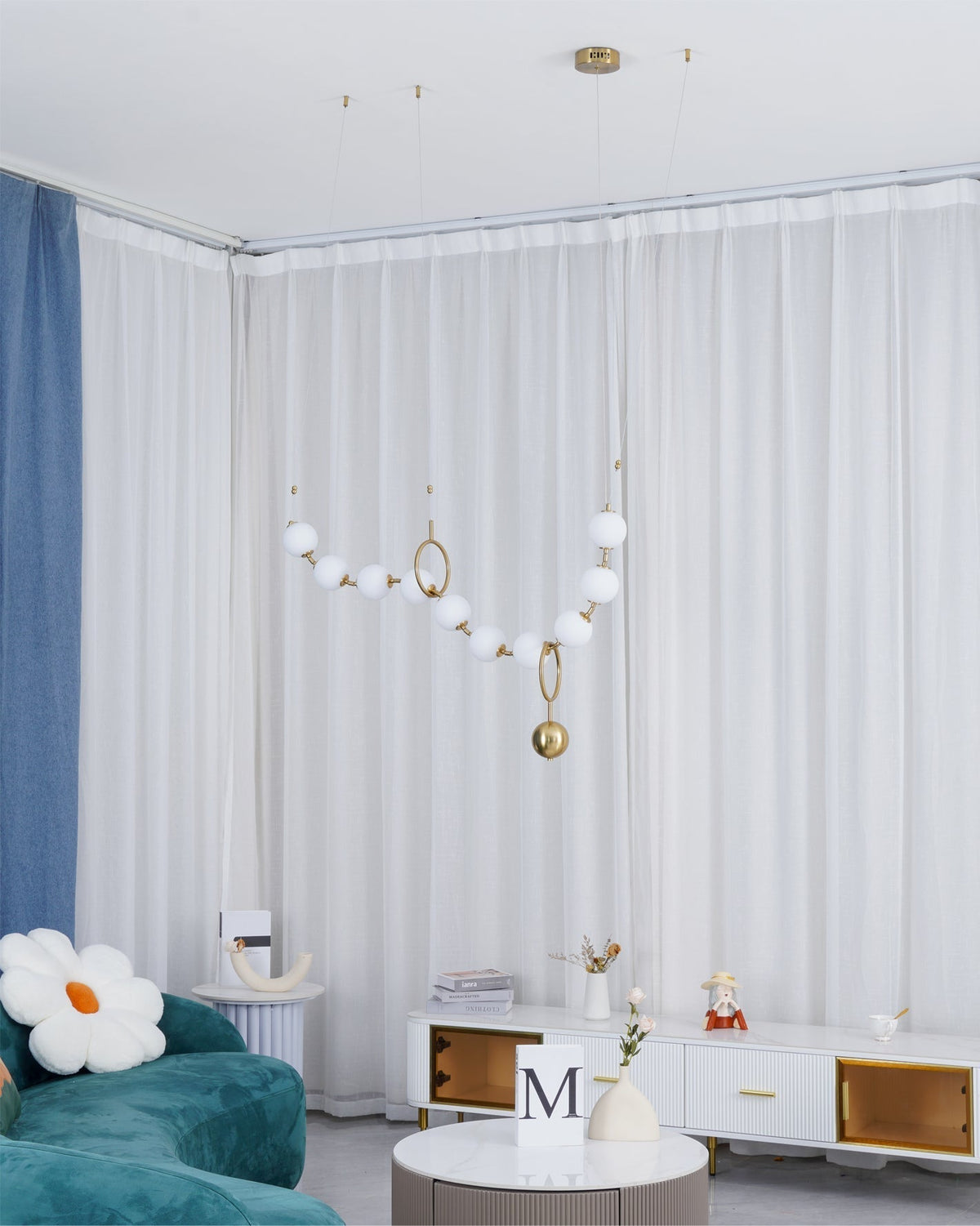 Eirinielle Hanglamp Halsketting Glas