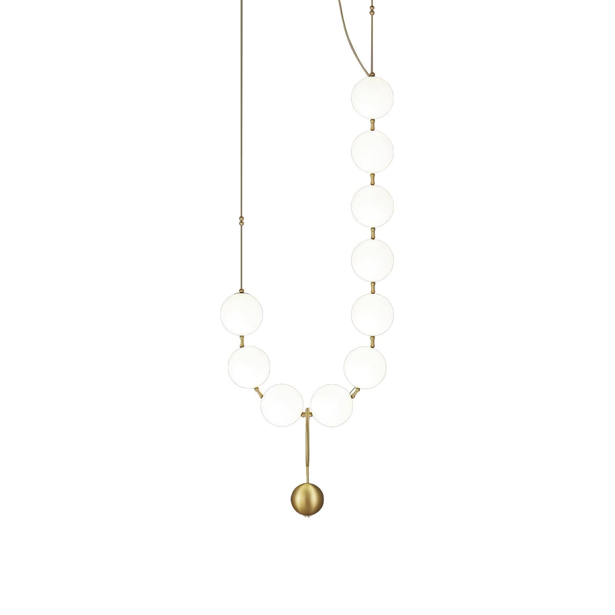 Eirinielle Hanglamp Halsketting Glas