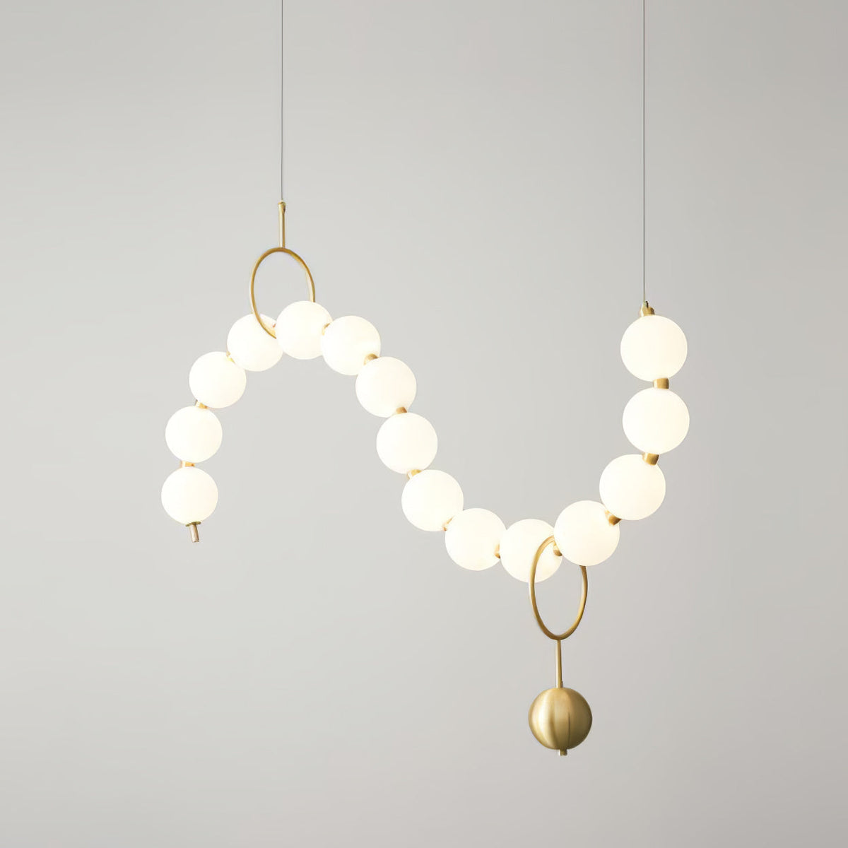 Eirinielle Hanglamp Halsketting Glas