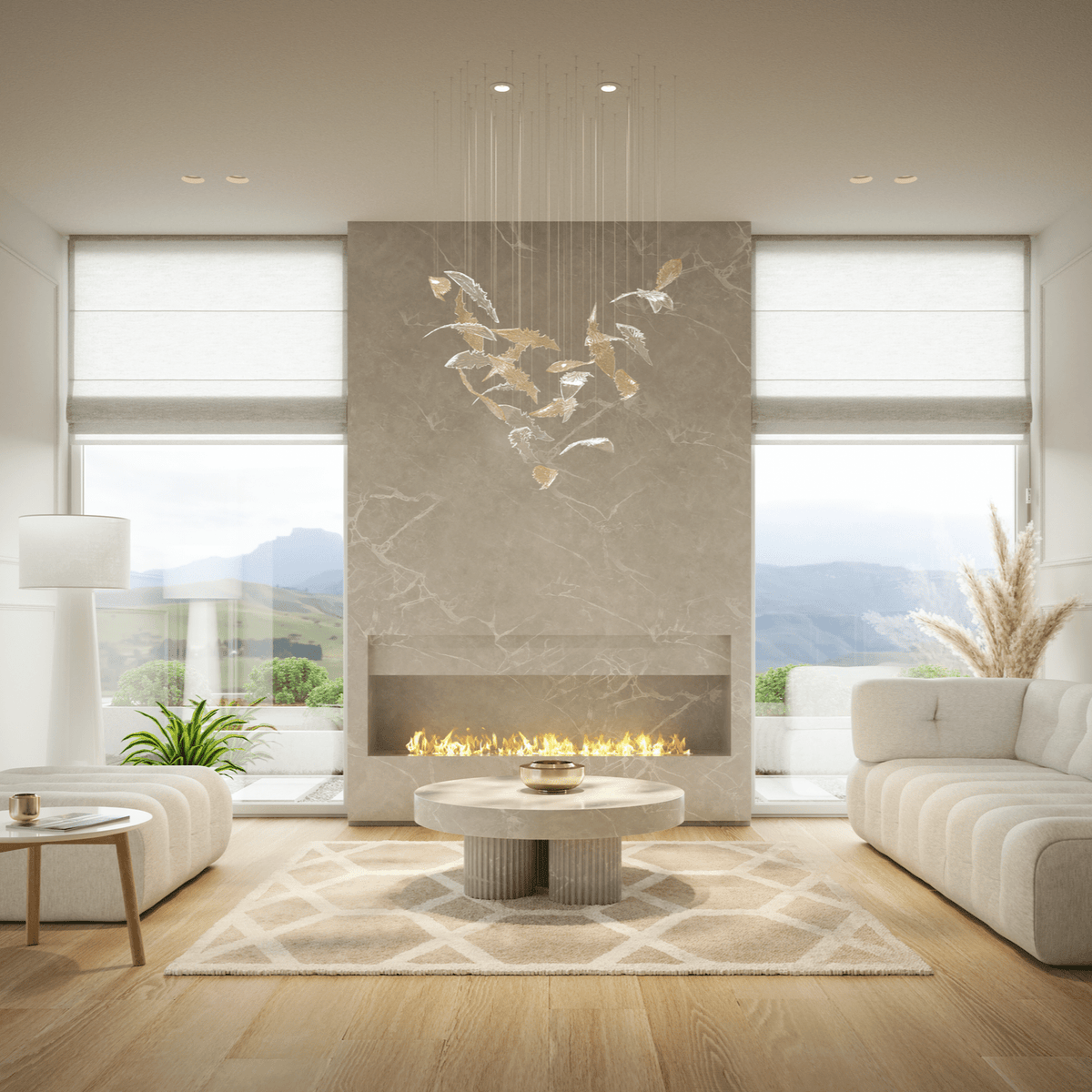 Orinila hanglamp van glas