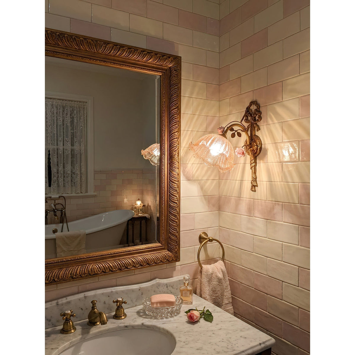 Elarose wandlamp