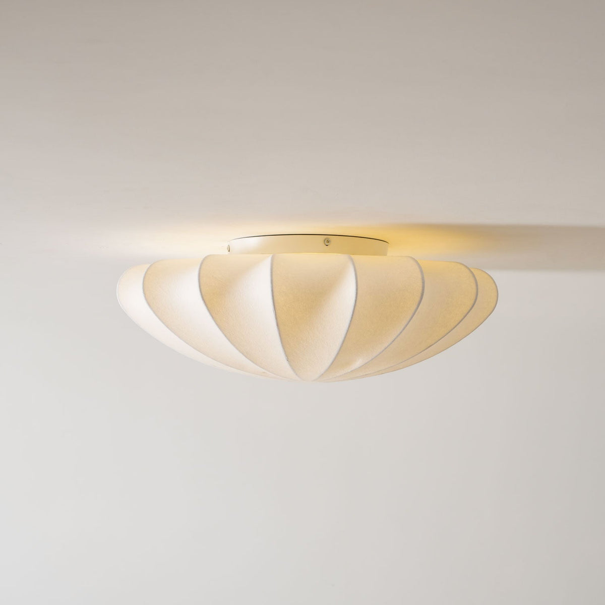 Miriveria plafondlamp stofkap sculpturale elegante