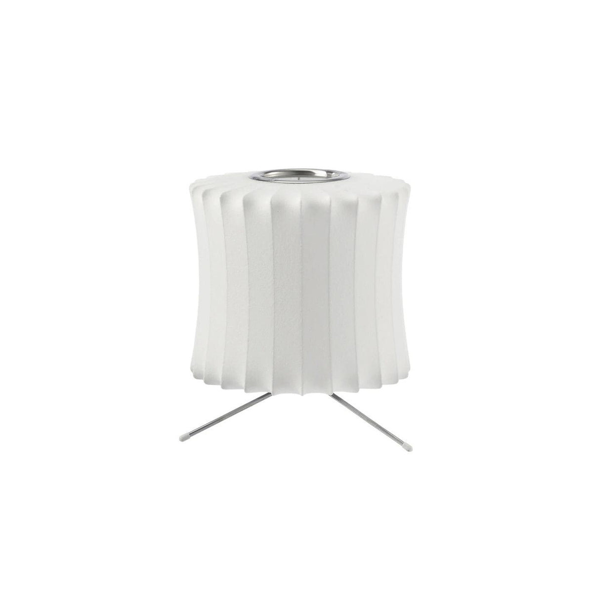 Rostix tafellamp van staal in minimalistisch industrieel ontwerp
