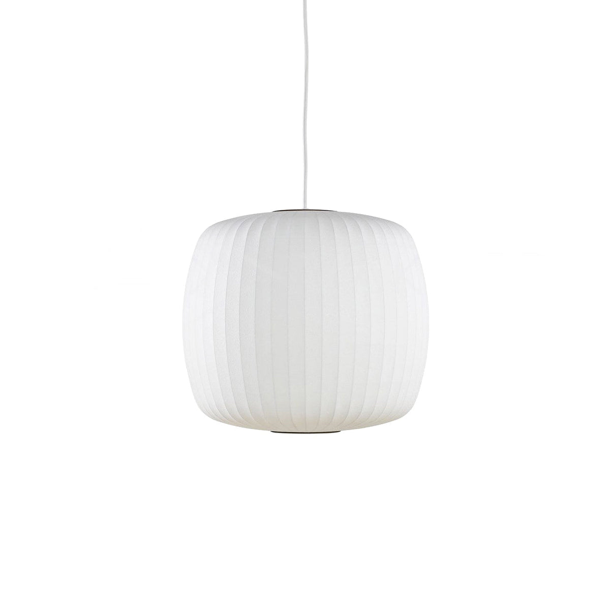 Bis hanglamp van zijde en staal