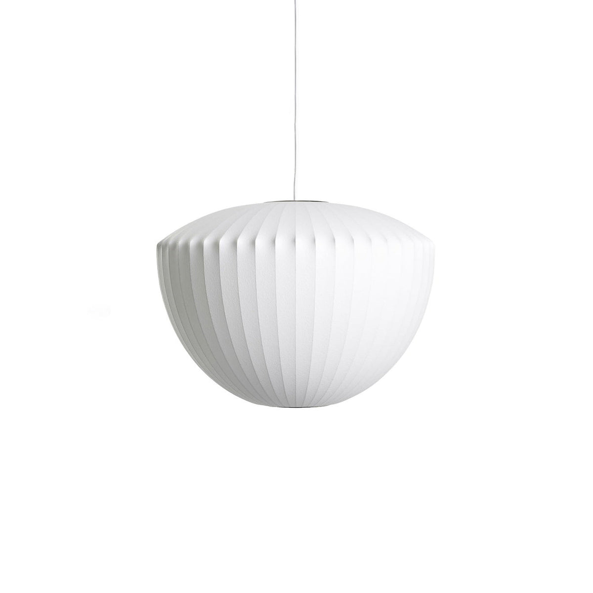 Bis hanglamp van zijde en staal