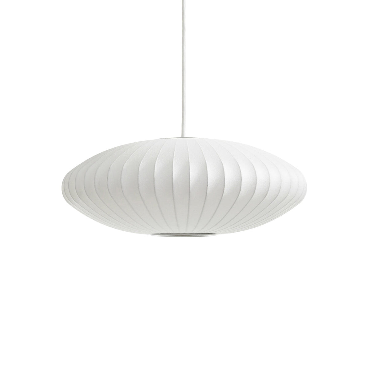 Bis hanglamp van zijde en staal