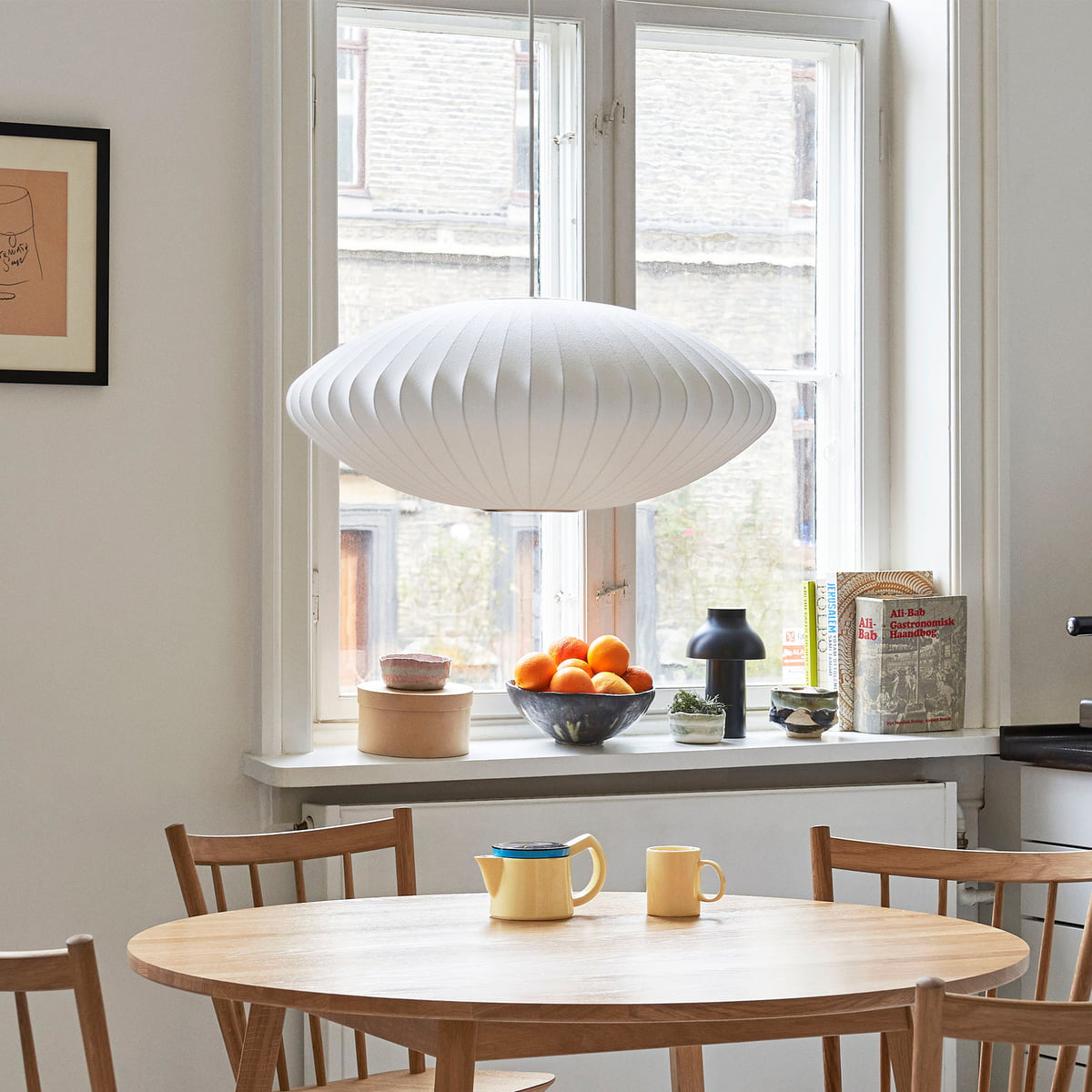 Nebula Bubble Mulberry Silk hanglamp