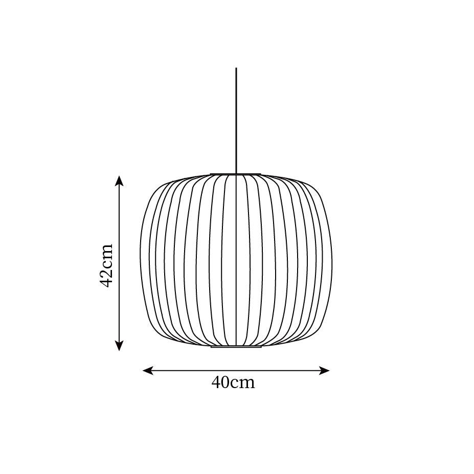 Alvaris Moderne hanglamp in wit
