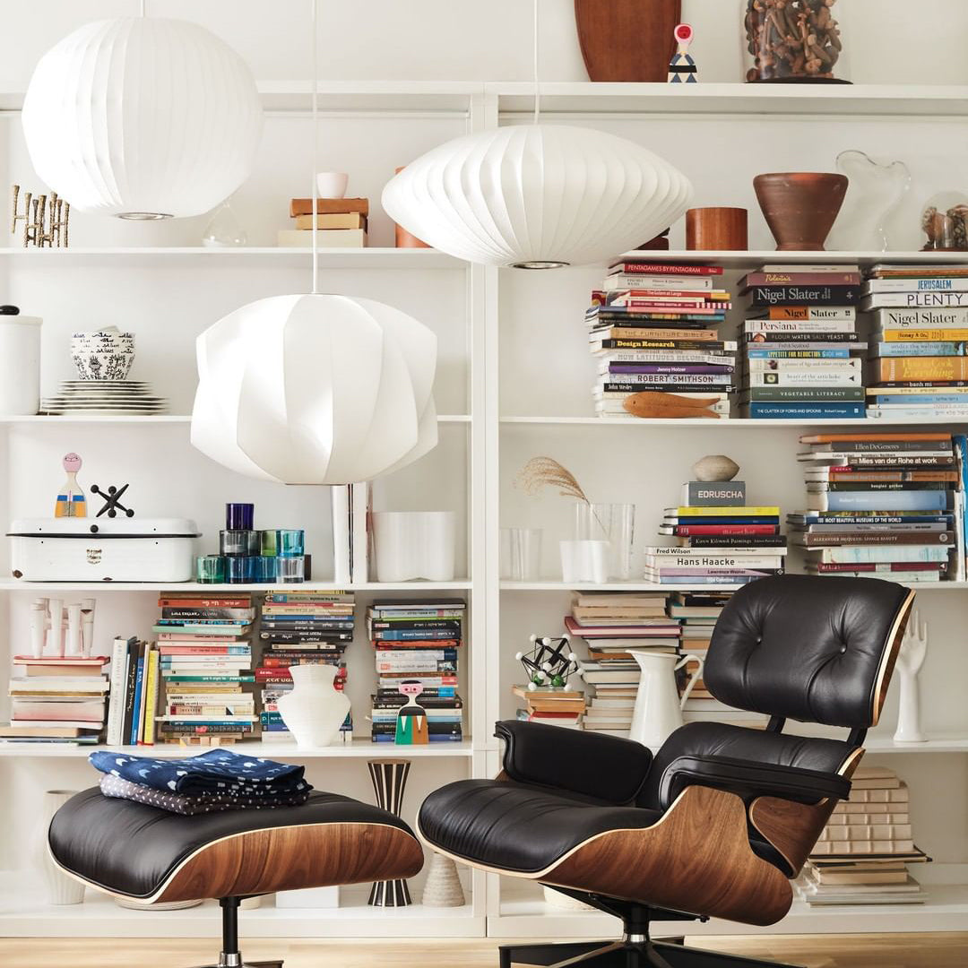 Bis hanglamp van zijde en staal
