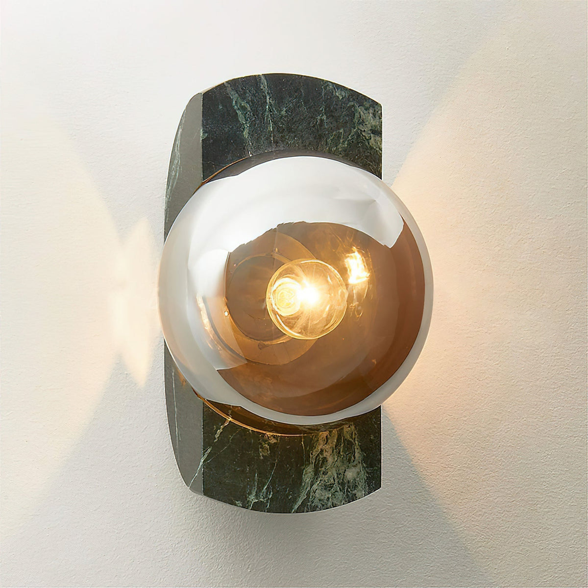 Aisle wandlamp Marmer of travertin