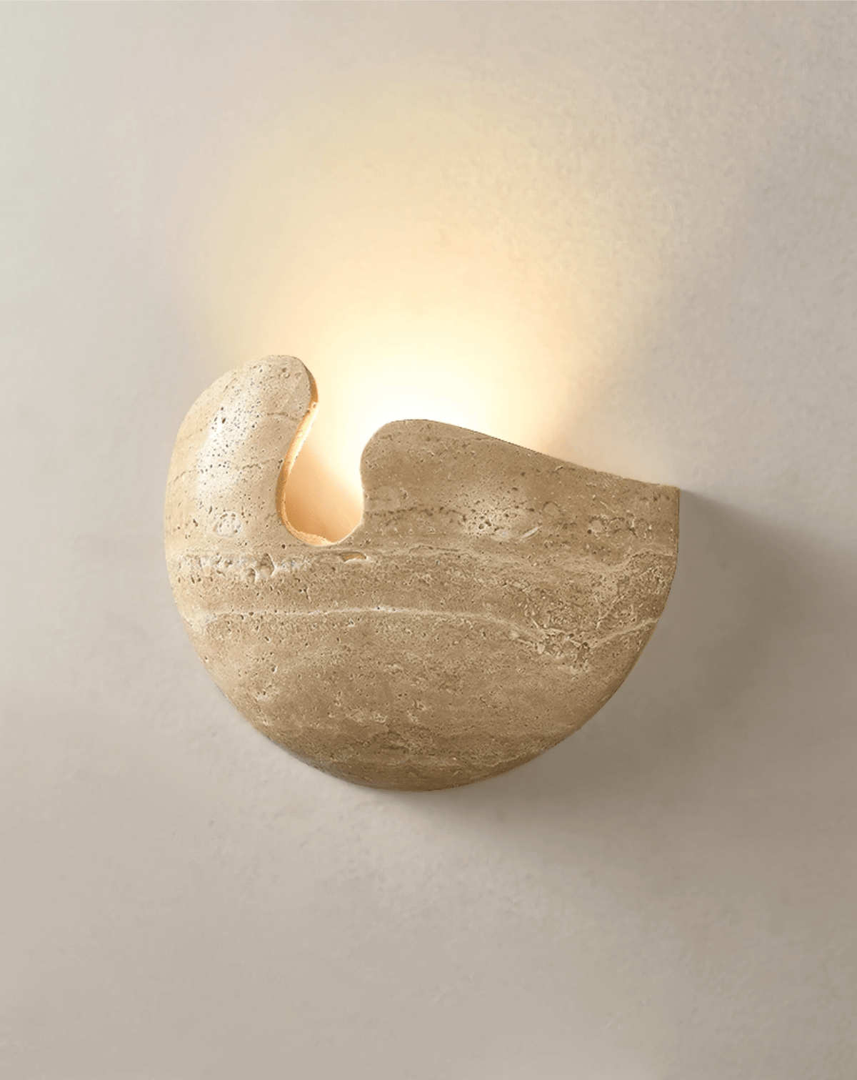 Pearl Stone wandlamp