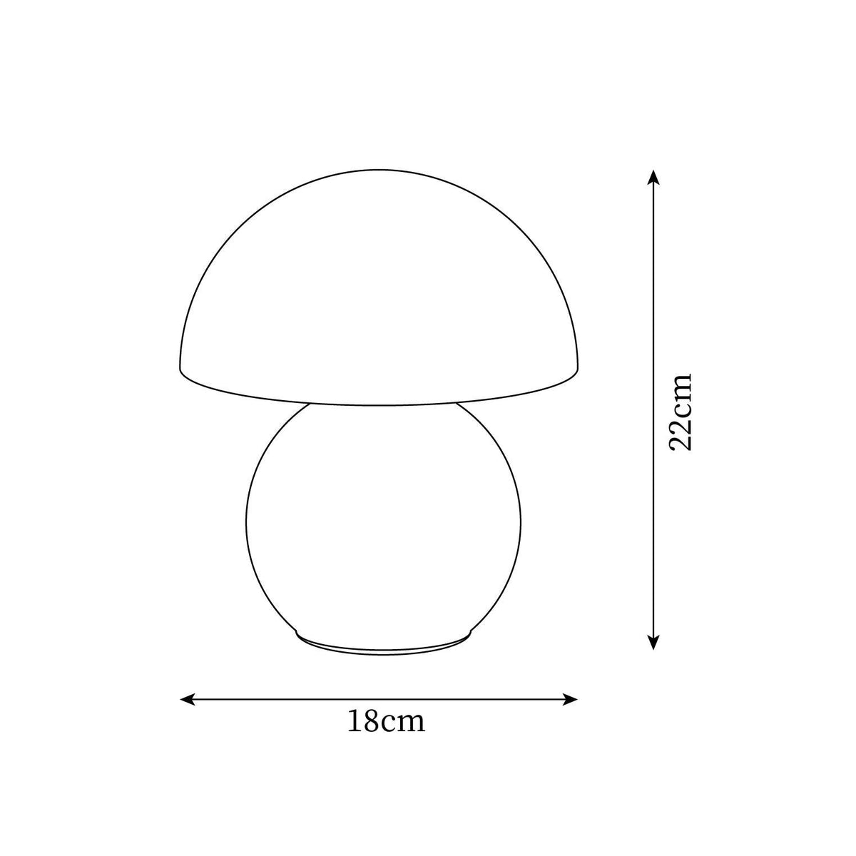 Mirorette tafellamp