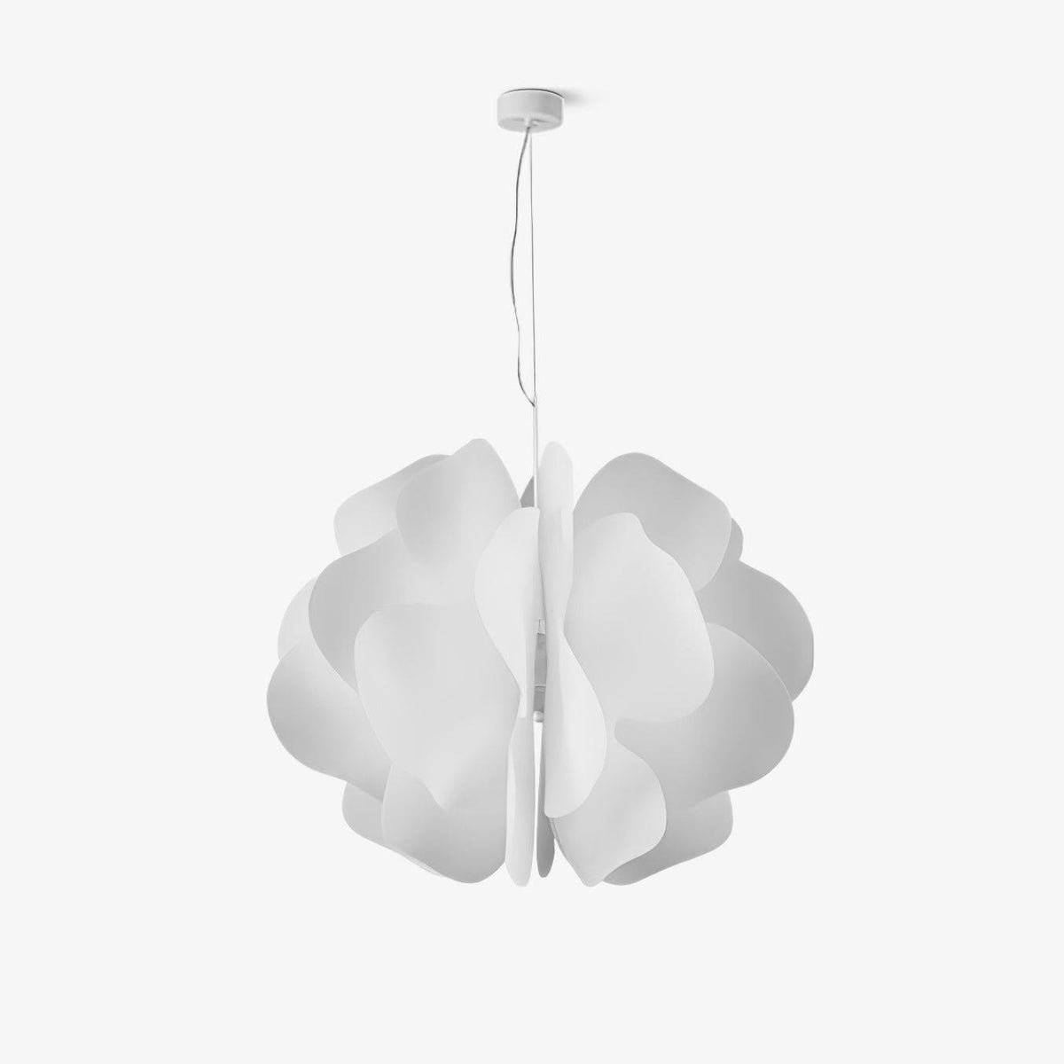 Orelisiella hanglamp plastic bloemmotief