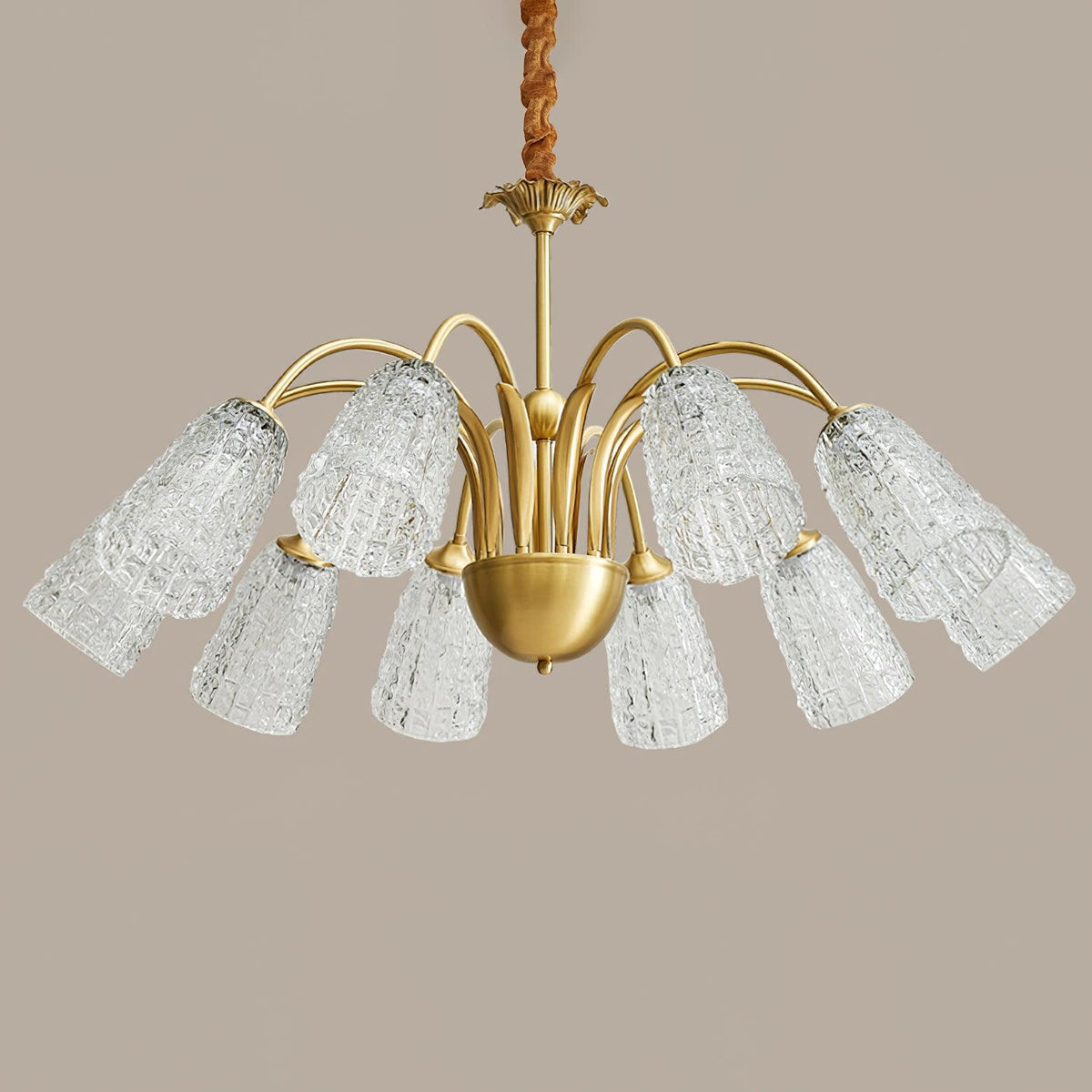 Celiella Vintage glas Kroonluchter