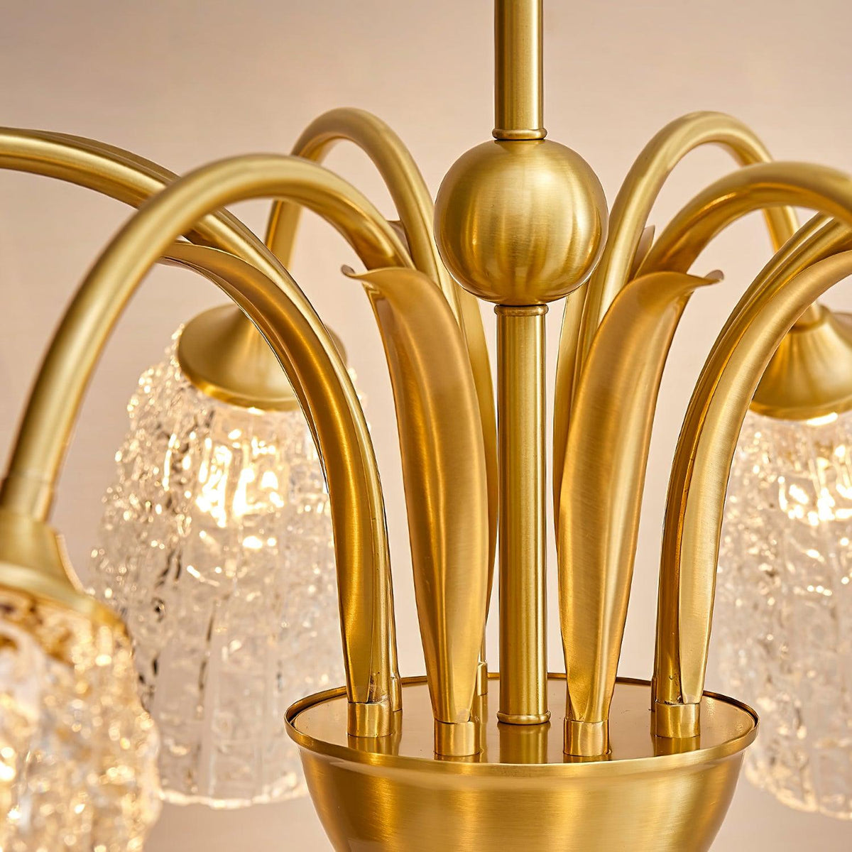 Celiella Vintage glas Kroonluchter