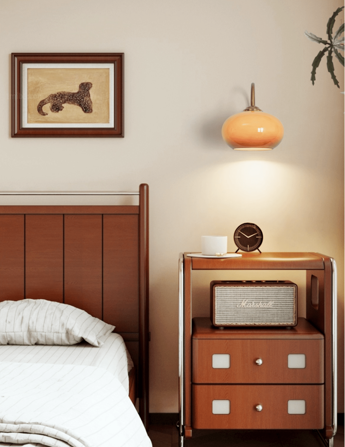 Blen wandlamp