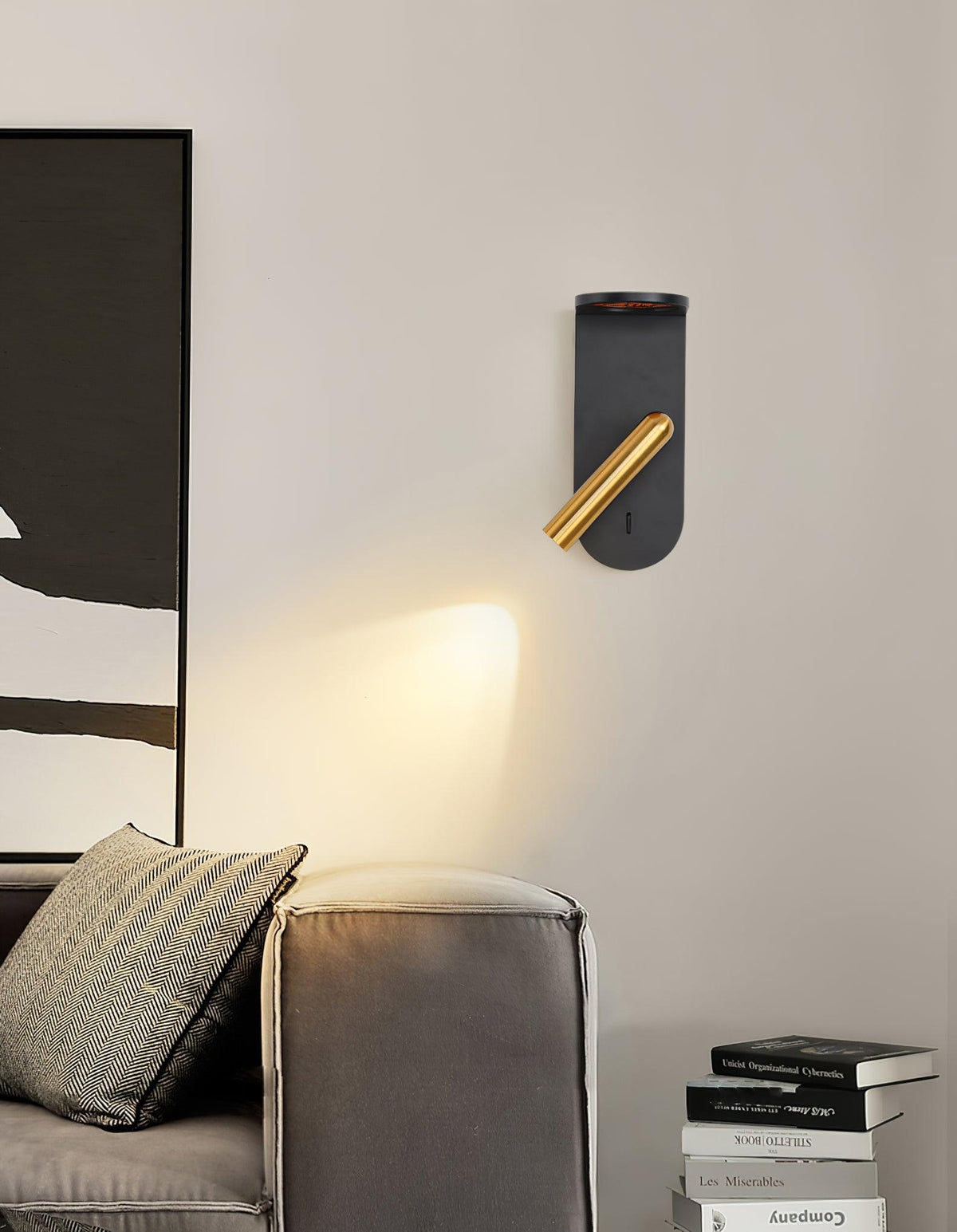 Caloaria wandlamp LED met aan/uit-knop