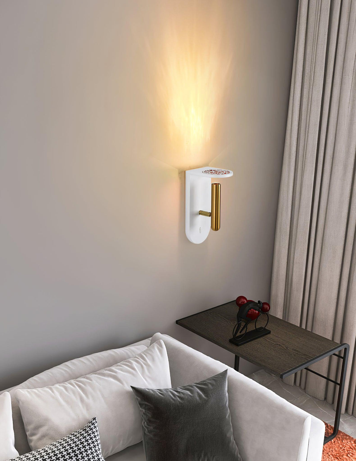 Caloaria wandlamp LED met aan/uit-knop