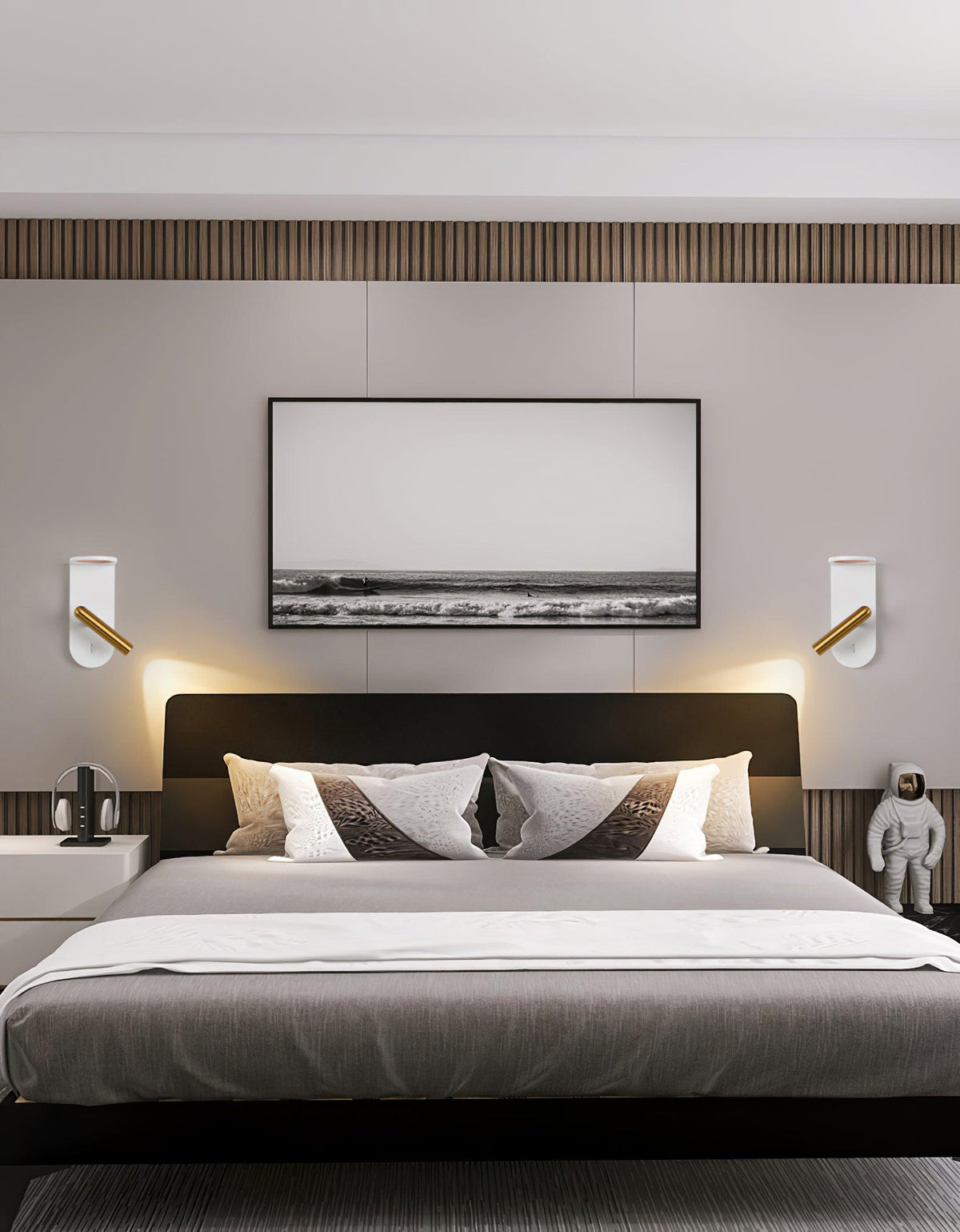 Caloaria wandlamp LED met aan/uit-knop