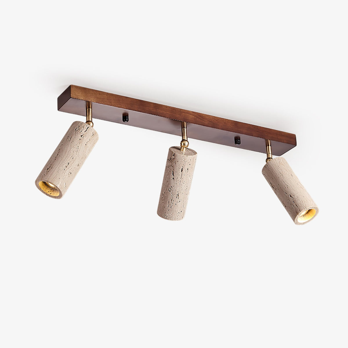 Tavalette Multi-Cylinder travertin Track Light