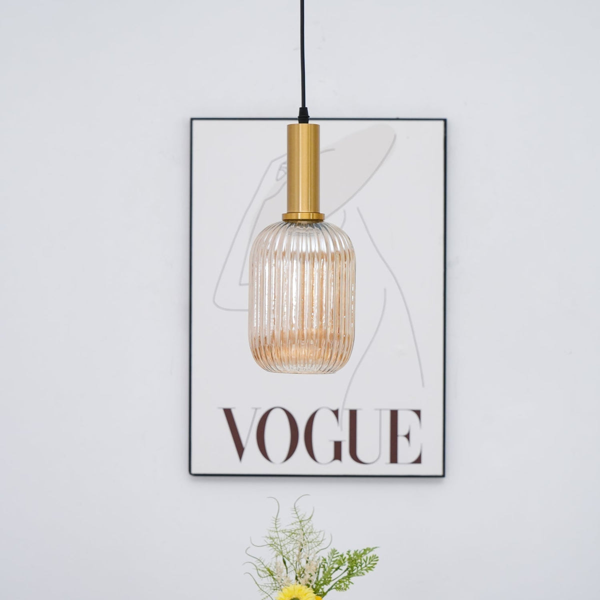 Miralelia Ribbed hanglamp