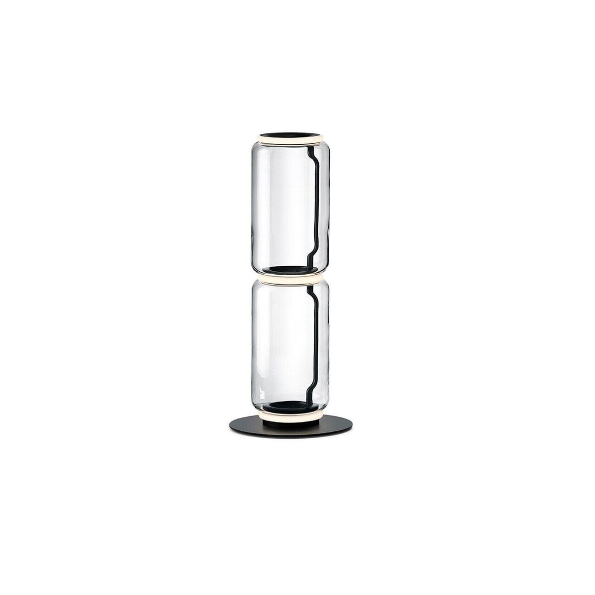 Cyrilys vloerlamp bamboe glas