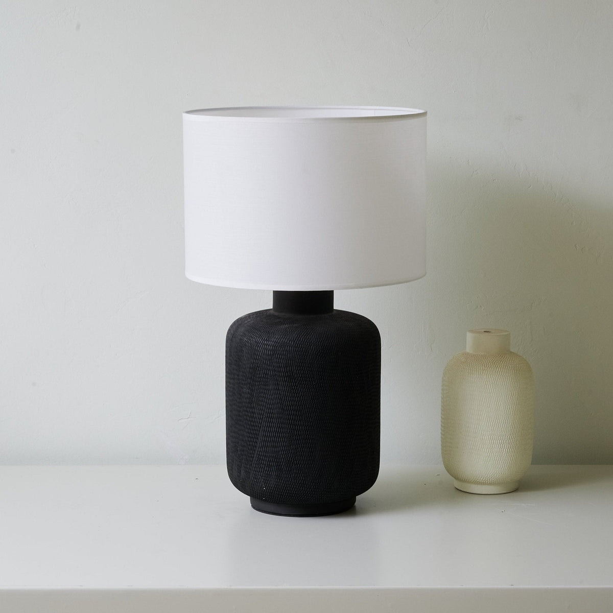 Burce Moderne tafellamp van keramiek