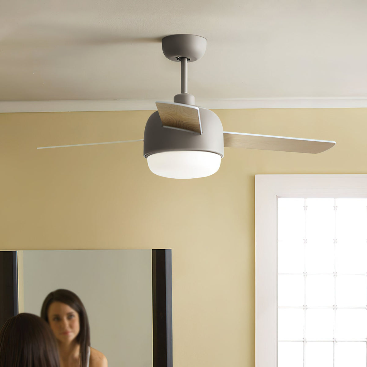 Cirareon plafondventilator met verlichting