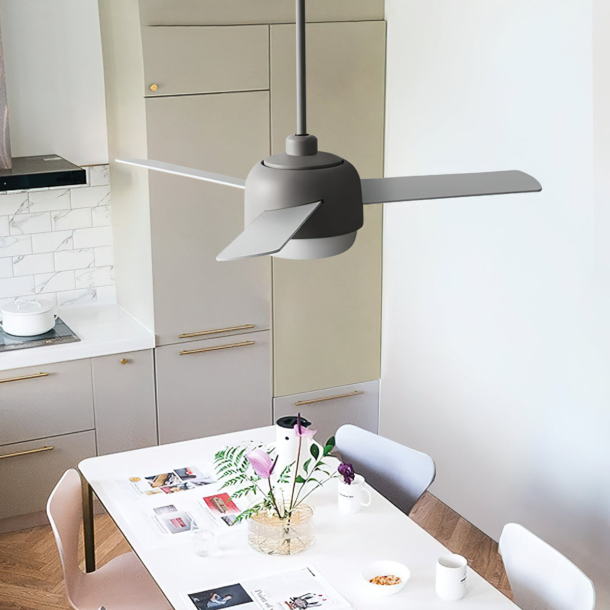 Cirareon plafondventilator met verlichting