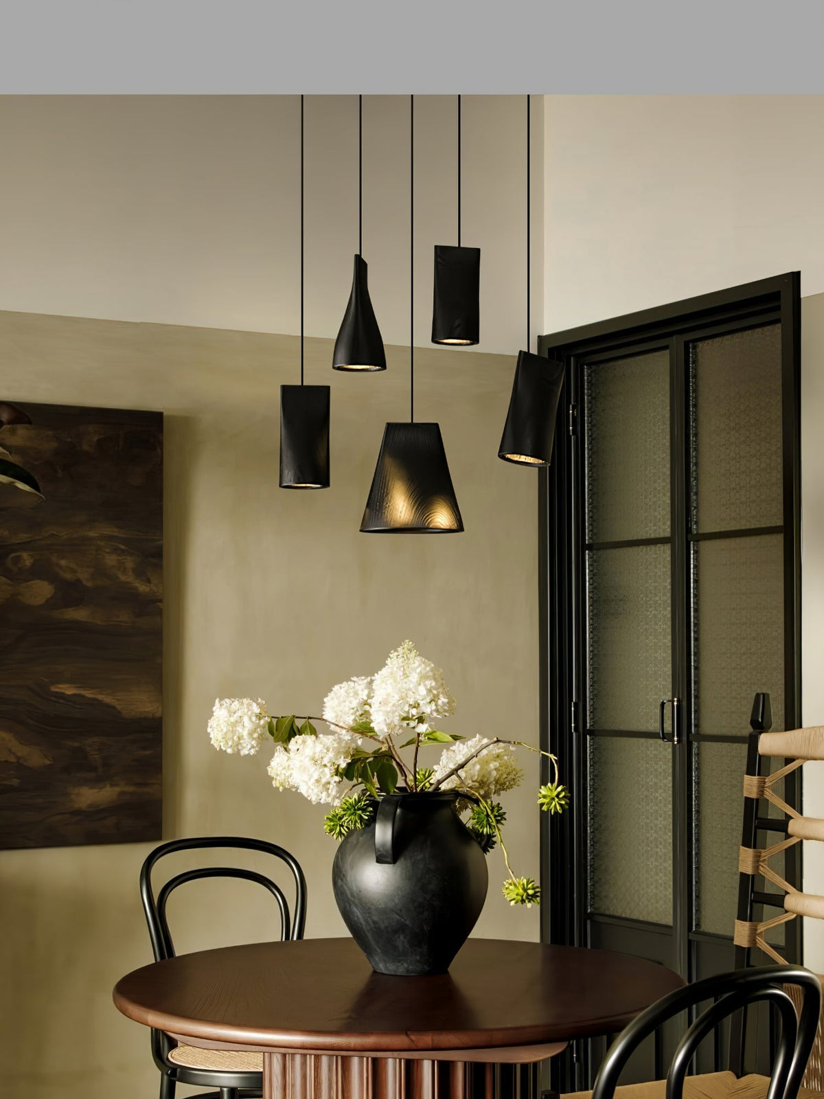 Sylorena Rustic Houten hanglamp