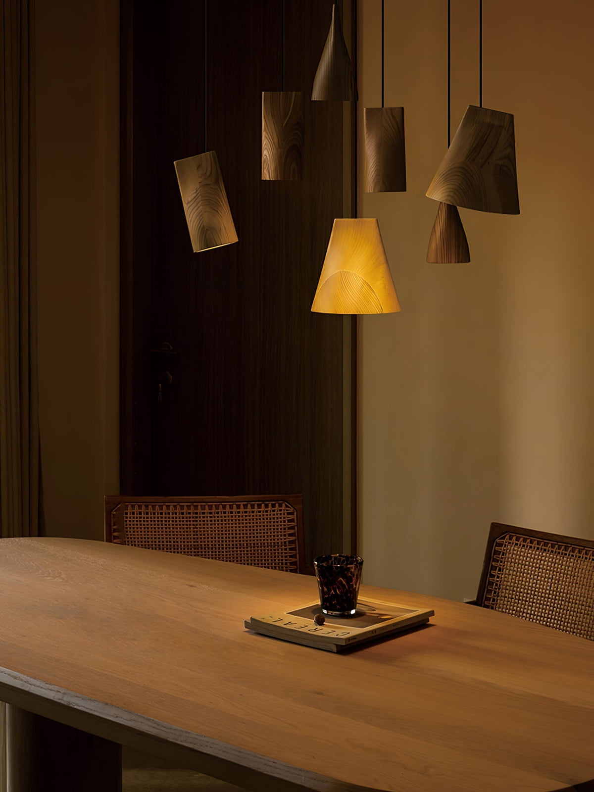 Sylorena Rustic Houten hanglamp