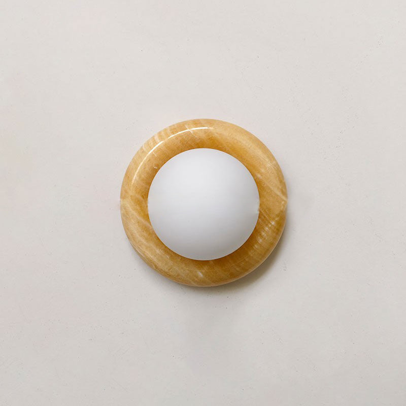 Cemaros Jade glas wandlamp