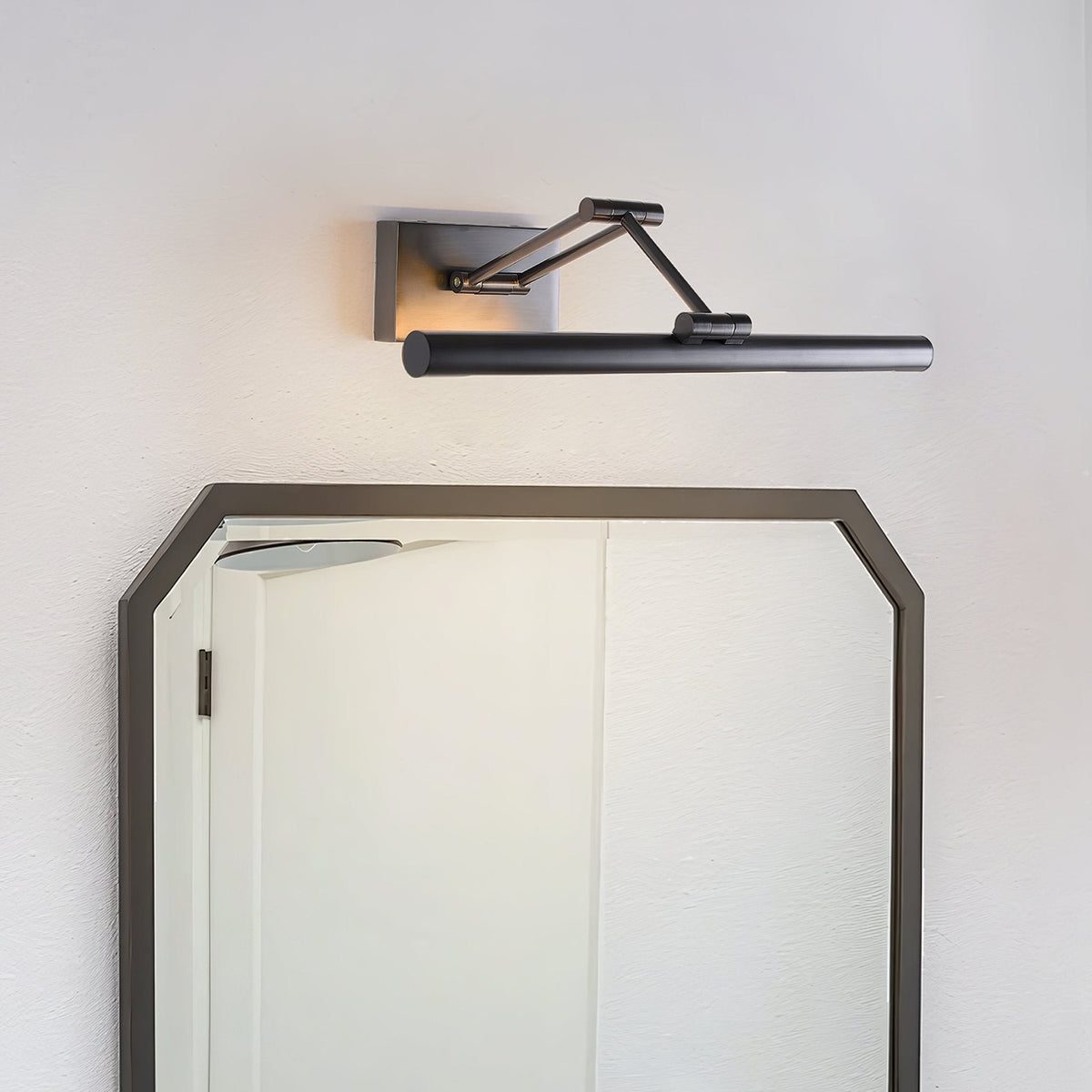 Gulden Verstelbaar Spiegel Wandlamp
