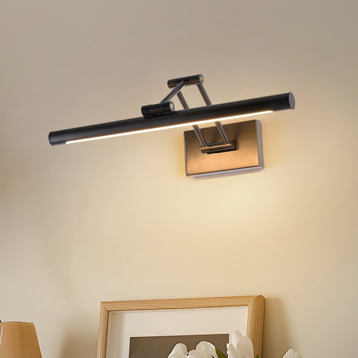 Gulden Verstelbaar Spiegel Wandlamp