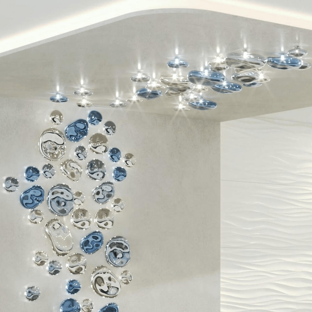 Nyzoris Bubble glas wandlamp