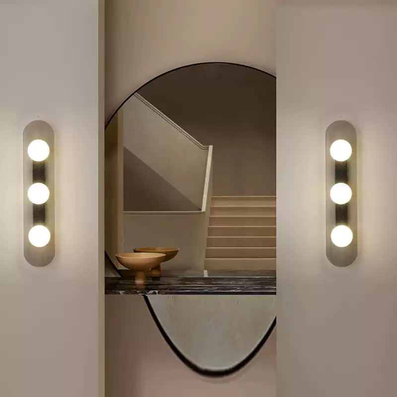 Arderora wandlamp modulaire schijf van metaal