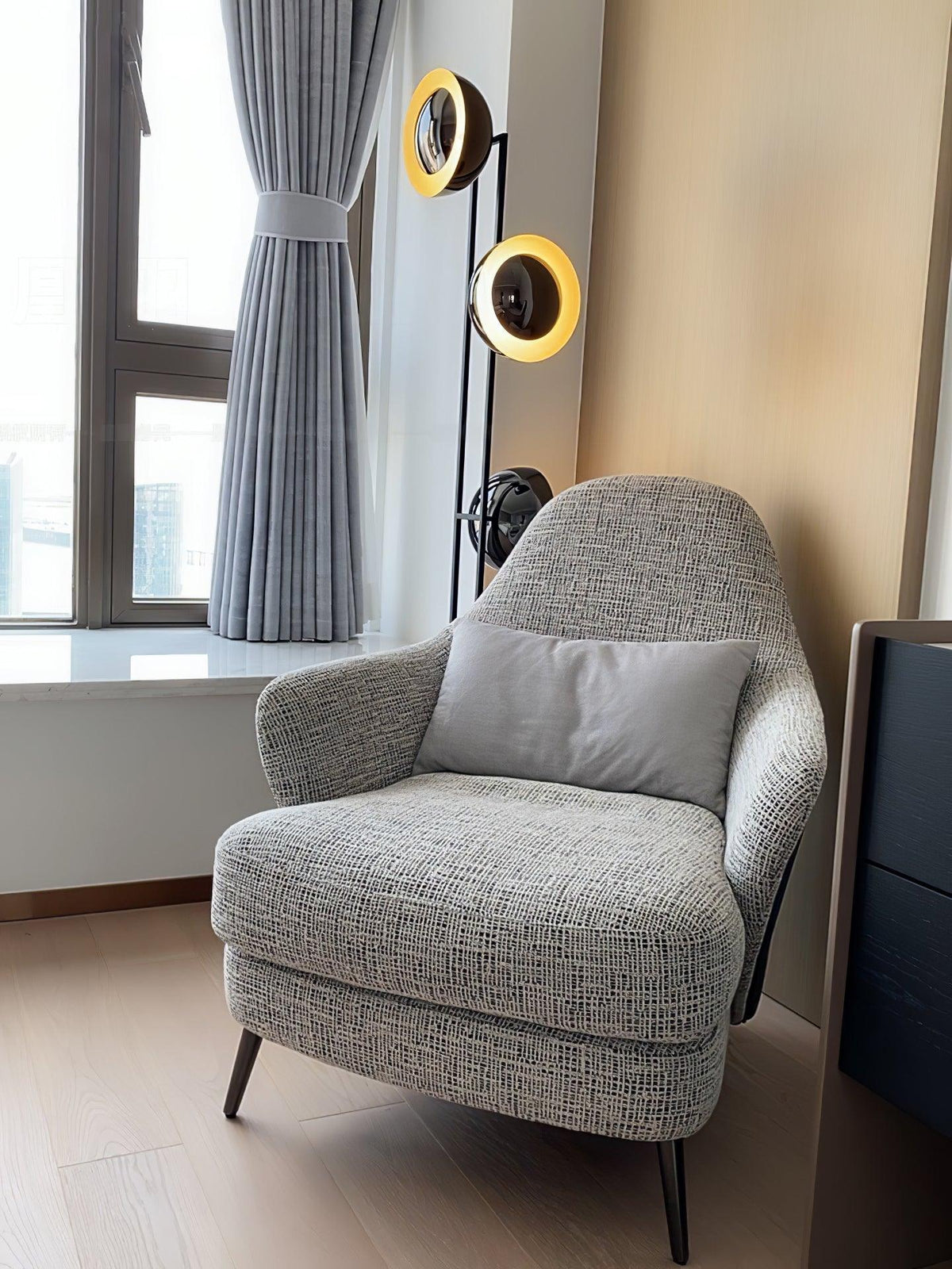 Alio Moderne vloerlamp van marmer