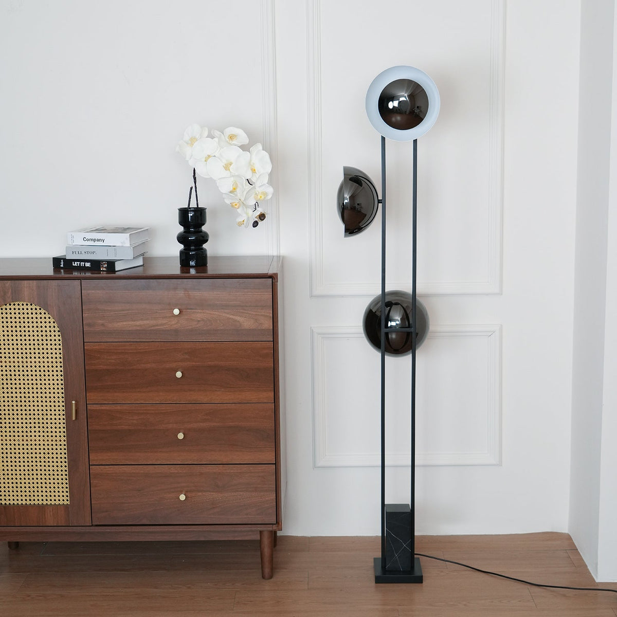 Alio Moderne vloerlamp van marmer