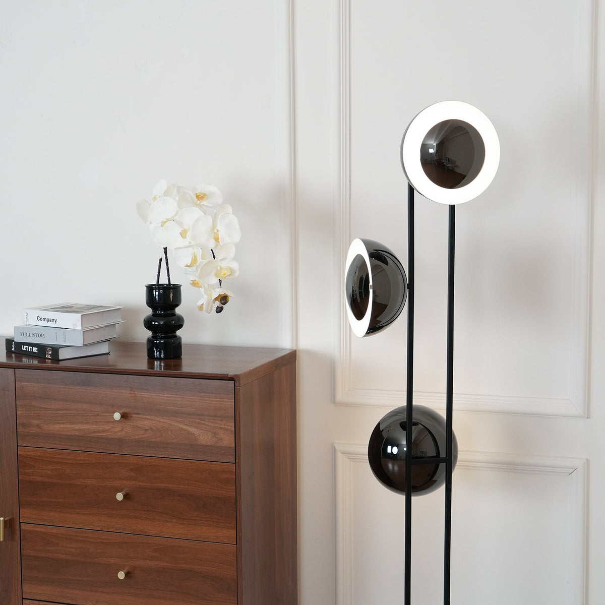 Alio Moderne vloerlamp van marmer